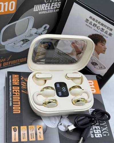 A284 Audifono Duo Estuche Gold Q10